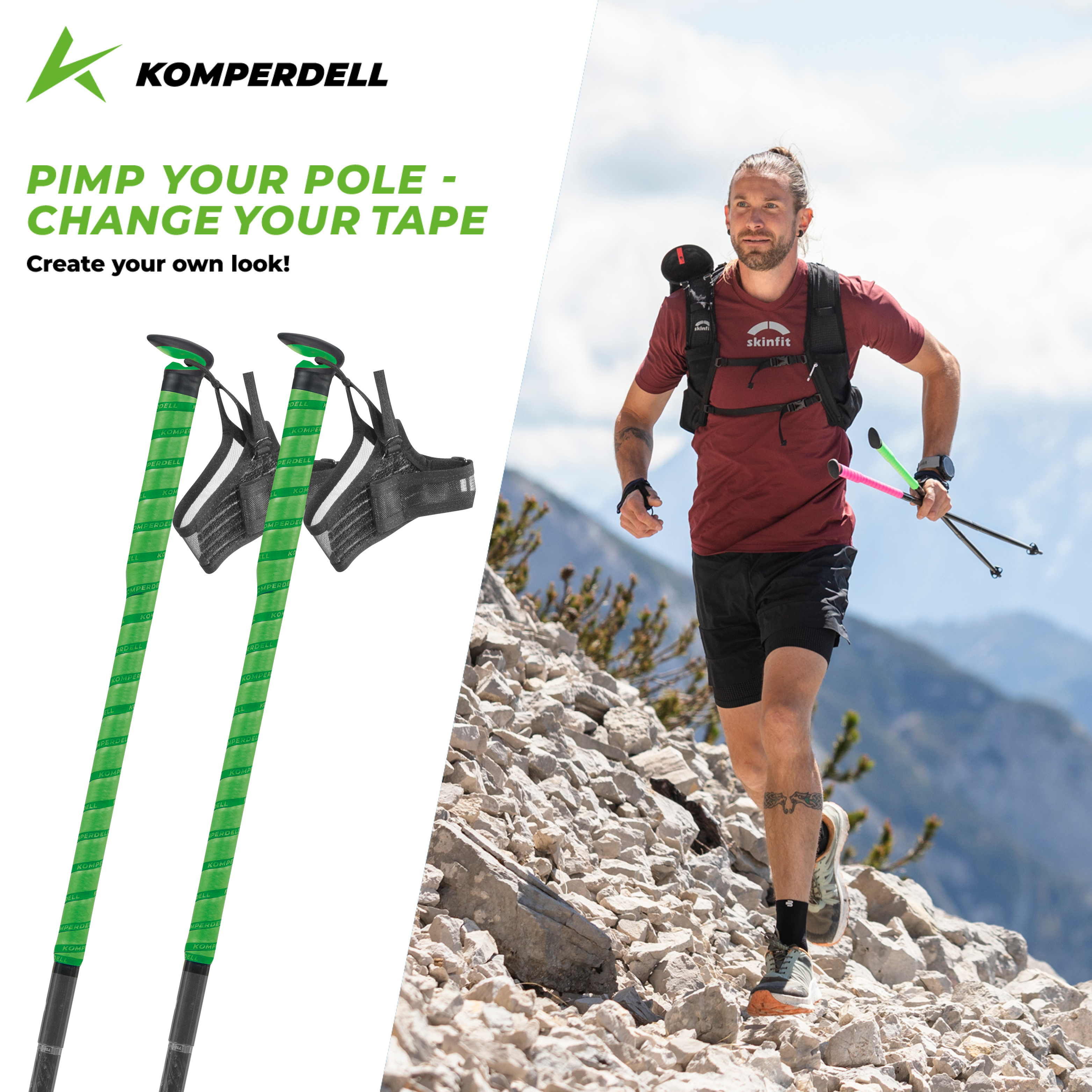 Amazon.com : Komperdell Carbon C3 Pro Colour: Black/Blue